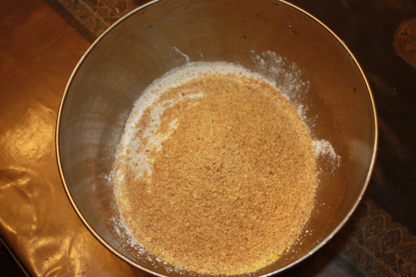 flax cornbread, flaxseed cornbread, cornbread with flax, healthy cornbread