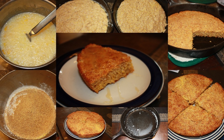 flax cornbread, flaxseed cornbread, cornbread with flax, healthy cornbread